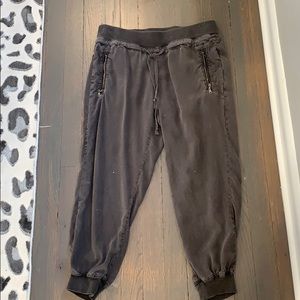 Bella Dahl Chambray cropped jogger